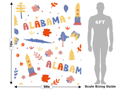 Yellowhammer State Americana Vehicle Wrap Scale~Rwraps Series 914 Yellowhammer State Americana Measurements~2