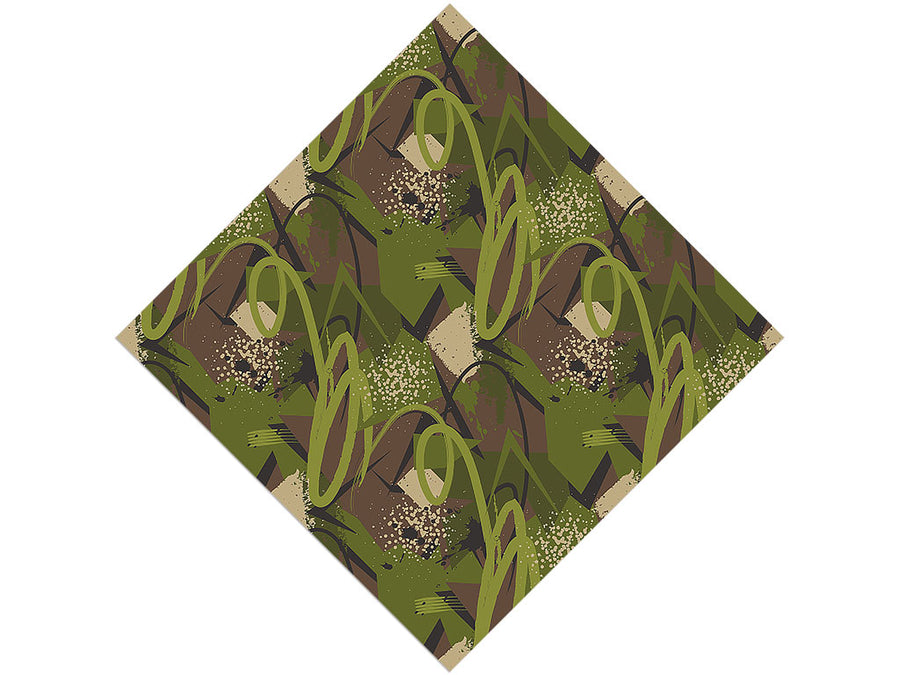 Yes Sir Abstract Vinyl Wrap Pattern