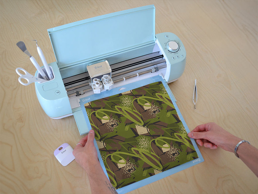 yes sir abstract geometric Cricut Compatible Vinyl