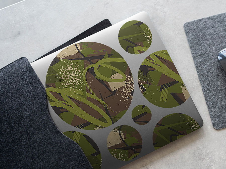 yes sir abstract geometric DIY Laptop Stickers