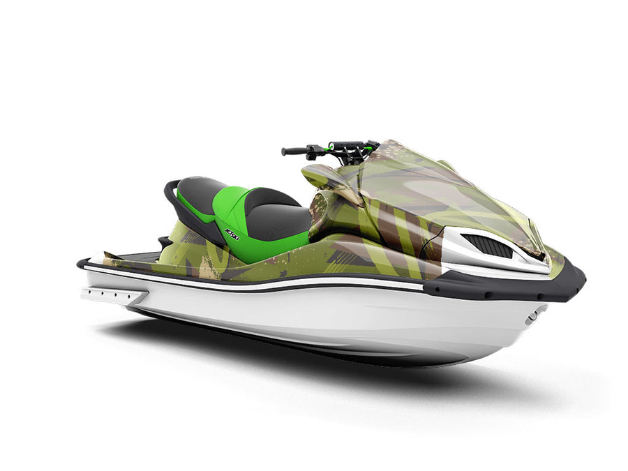 Yes Sir Abstract Jet Ski Vinyl Customized Wrap
