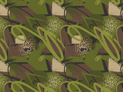 Yes Sir Abstract Vinyl Wrap Pattern~Rwraps Series 914 Digitally Printed Vinyl Wrap~0