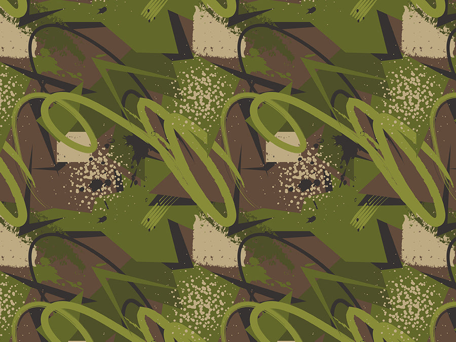 Yes Sir Abstract Vinyl Wrap Pattern~Rwraps Series 914 Digitally Printed Vinyl Wrap~0