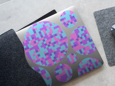 you mauve me pixel DIY Laptop Stickers
