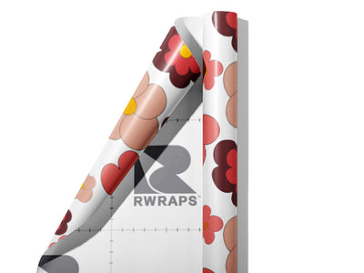 Young Blood Retro Wrap Film Sheets~Rwraps Series 914 Young Blood Retro Scrolled Sheet~3