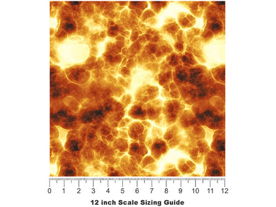 Young Kipuka Lava Vinyl Film Pattern Size 12 inch Scale~Rwraps Young Kipuka Lava Sizing Chart~2