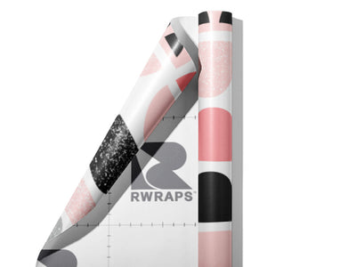 Your Love Babe Retro Wrap Film Sheets~Rwraps Series 914 Your Love Babe Retro Scrolled Sheet~3