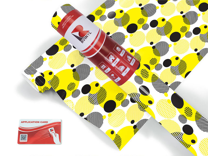 your marks abstract geometric Craft Vinyl Roll
