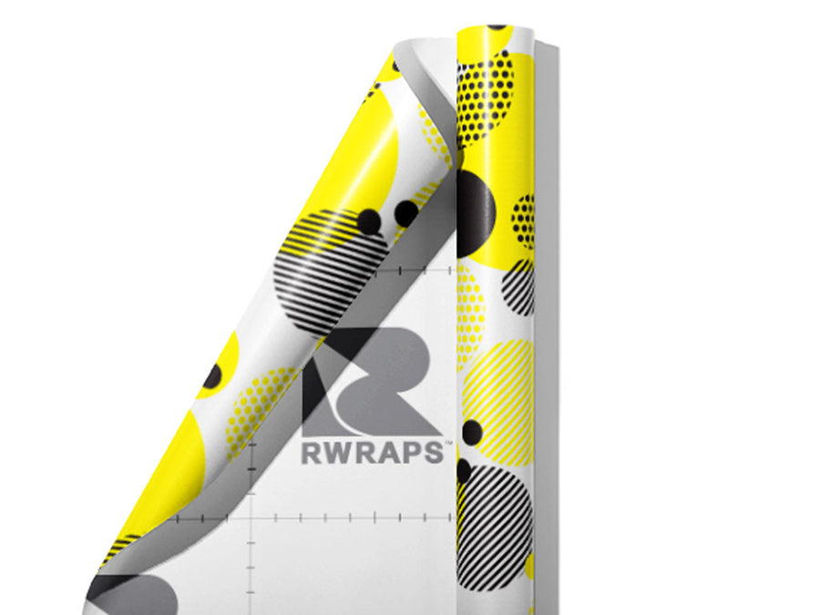 Your Marks Abstract Wrap Film Sheets~Rwraps Series 914 Your Marks Abstract Scrolled Sheet~3