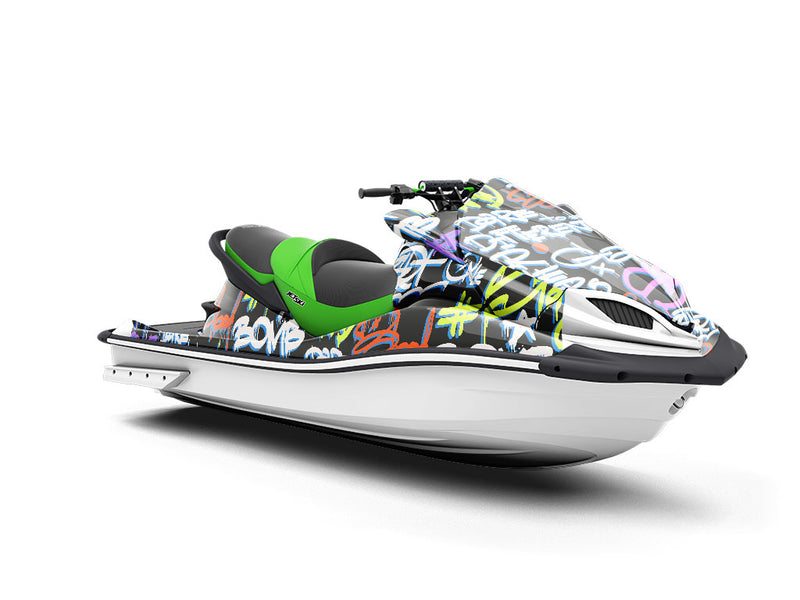 Your Voice Matters Graffiti Jet Ski Vinyl Customized Wrap