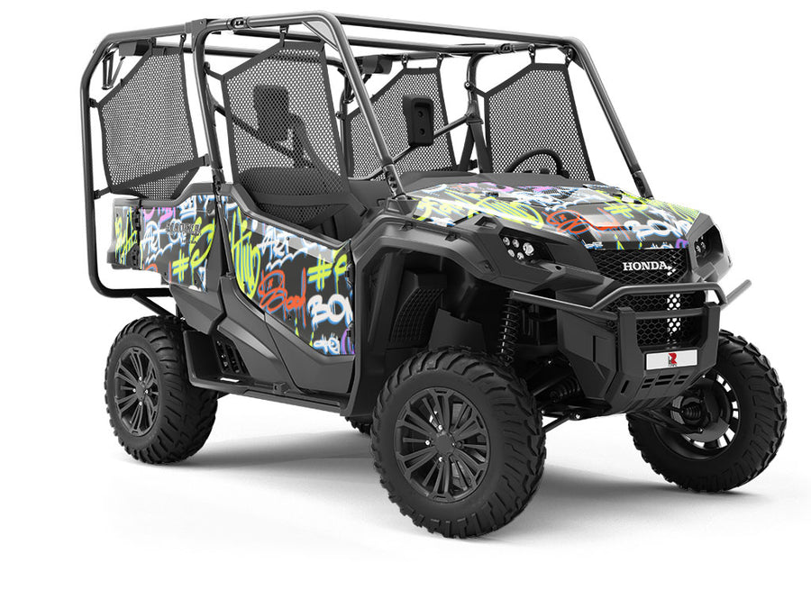 Your Voice Matters Graffiti Utility Vehicle Vinyl Wrap