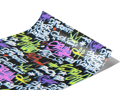 Your Voice Matters Graffiti Vinyl Wraps~Rwraps Series 914 Digitally Printed Vinyl Wrap~1