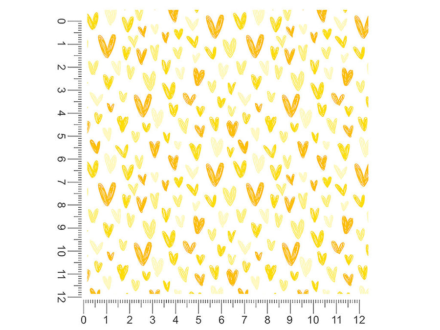 youthful love heart 1ft x 1ft Craft Sheets