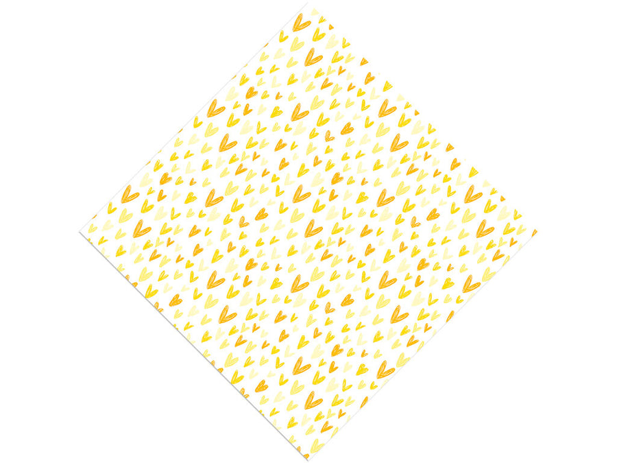 Youthful Love Heart Vinyl Wrap Pattern