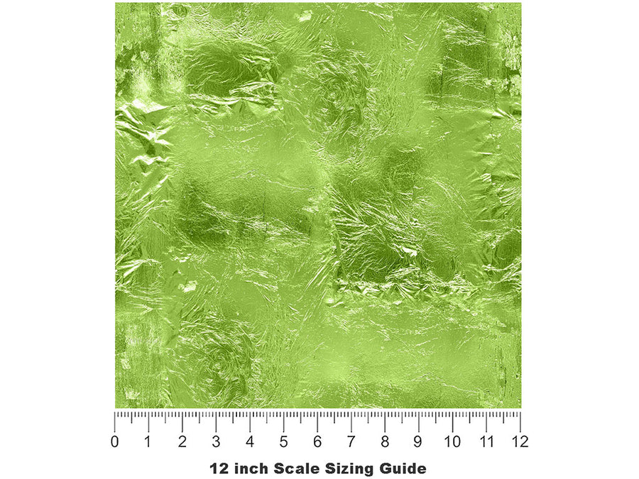 Zabargad Island Gemstone Vinyl Film Pattern Size 12 inch Scale~Rwraps Zabargad Island Gemstone Sizing Chart~2