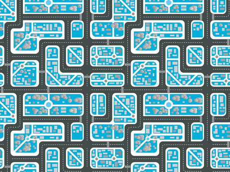 Zero Traffic Cityscape Vinyl Wrap Pattern~Rwraps Series 914 Digitally Printed Vinyl Wrap~0