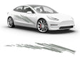 3M Light Gray Zig Zag Body Graphic~Full Side Auto Decal Kit~0