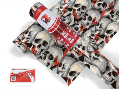 ziggy skulldust skull and bones Craft Vinyl Roll