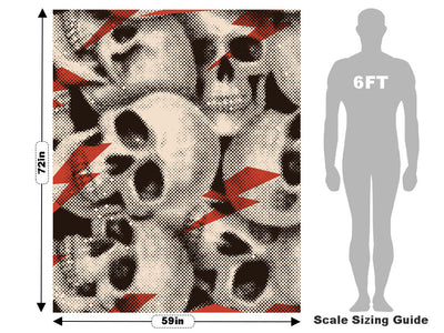 Ziggy Skulldust Halloween Vehicle Wrap Scale~Rwraps Series 914 Ziggy Skulldust Halloween Measurements~1
