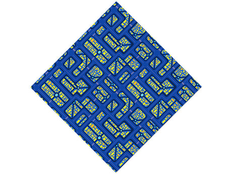 Zigzagging Roads Cityscape Vinyl Wrap Pattern