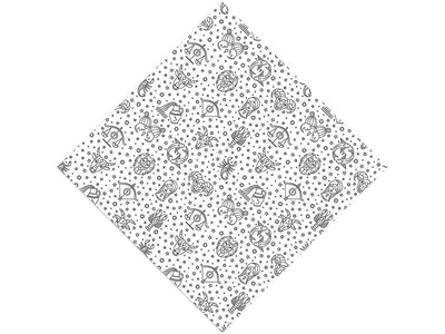 Zodiac Representatives Astrology Vinyl Wrap Pattern