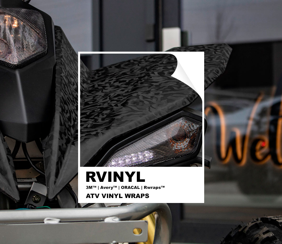 Vinyl Wraps | Wraps 4-Wheelers, UTVs, RTVs & More | Rvinyl