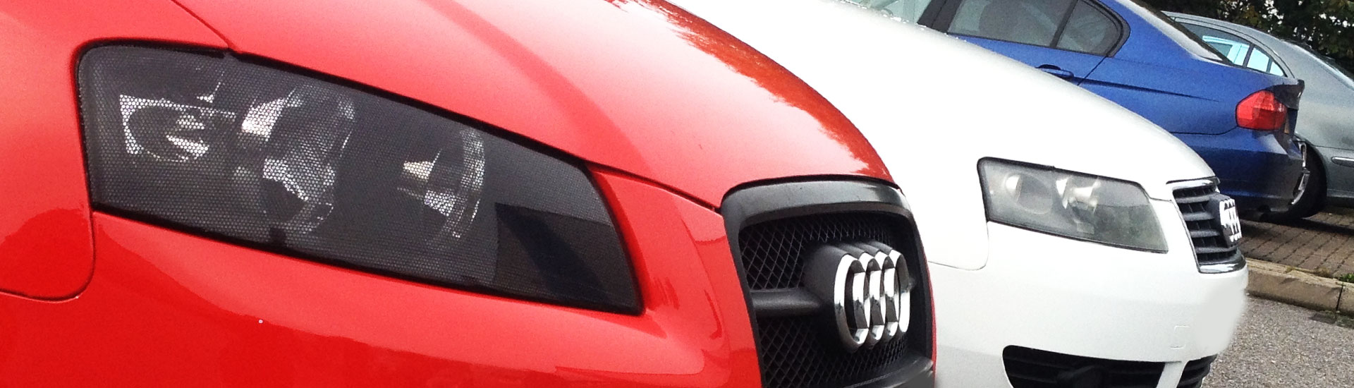Audi Headlight Tint Covers