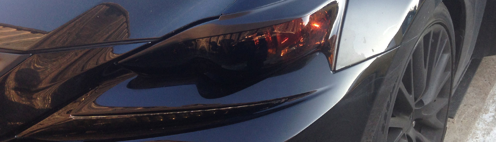 Lexus IS Headlight Tint Covers