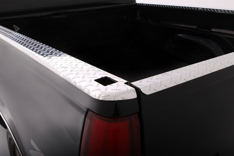 Lund® Dodge Ram 1994 2001 Diamond Plate Bed Caps W Stake Holes 8