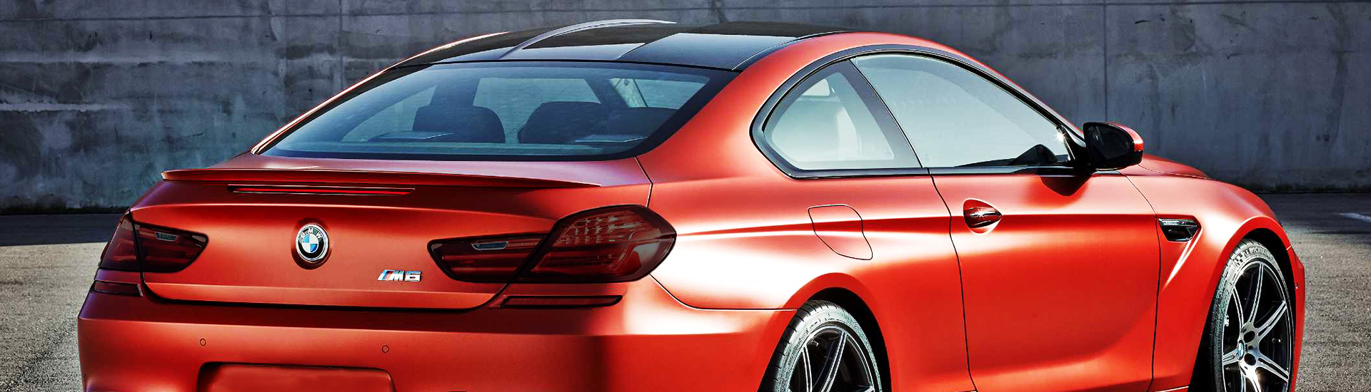 BMW M6 Tail Light Tint Covers