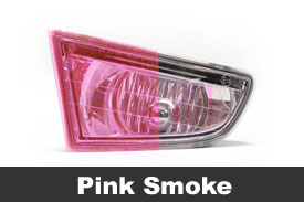 Pink Headlight Tint Film