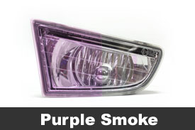 Purple Headlight Tint Film