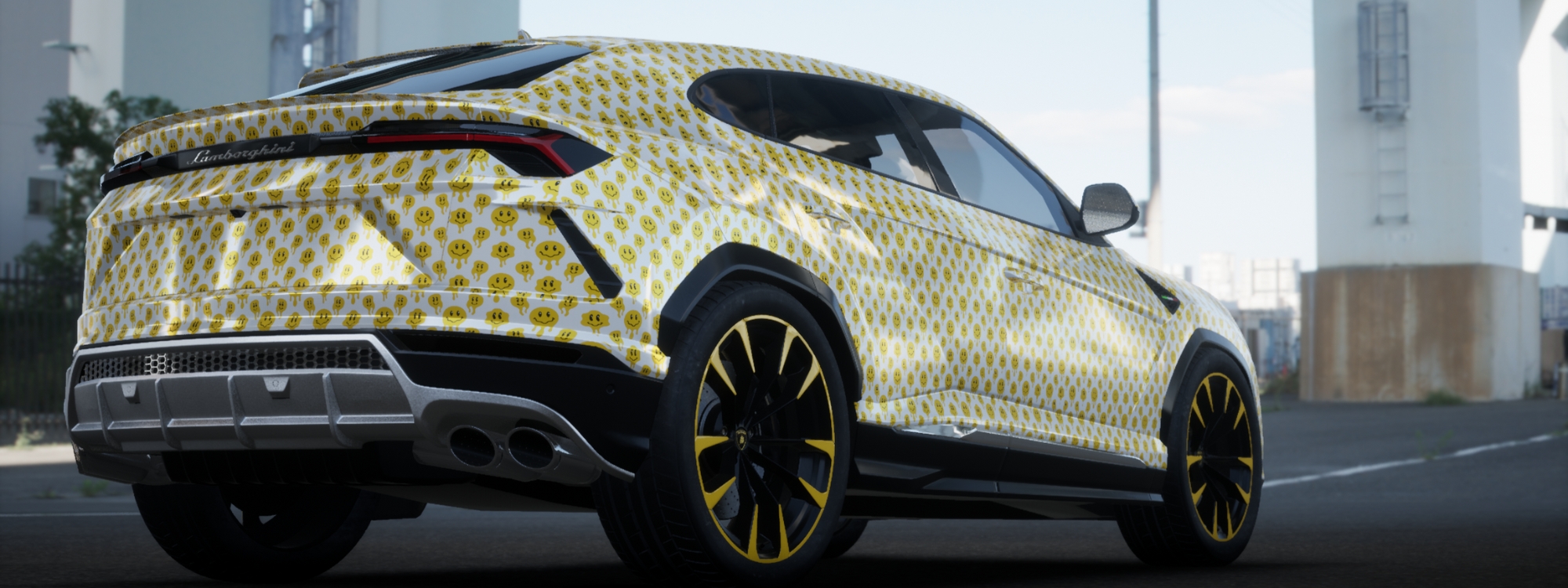 Lamborghini Urus Rwraps Emoji Wrap