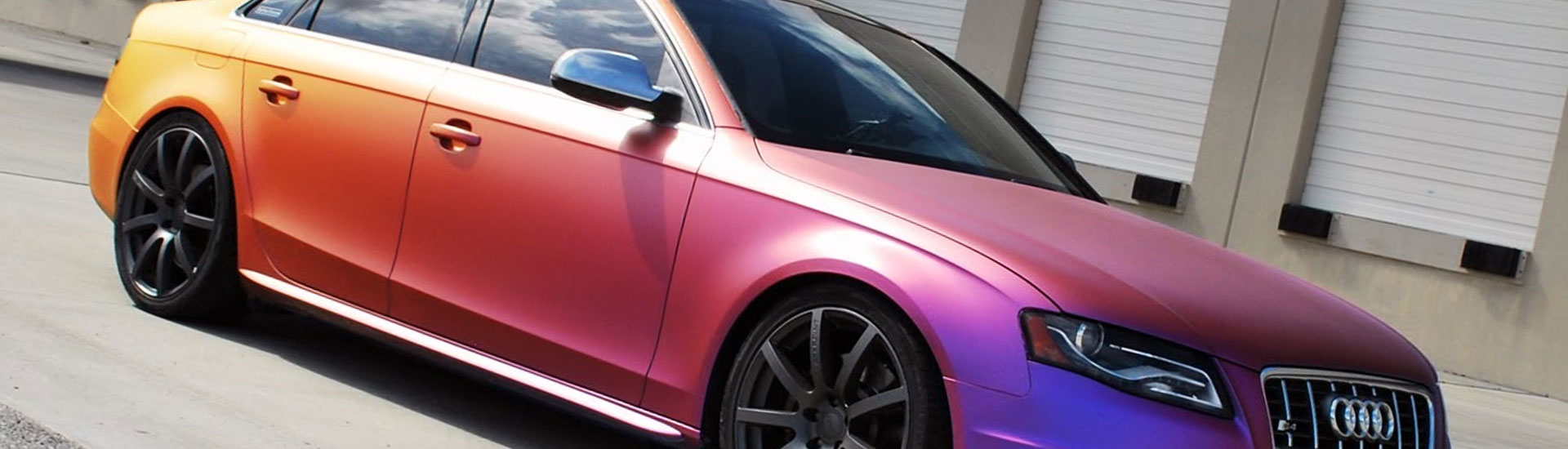 Chameleon Satin Pearl Vinyl Vinyl Wrap Window Trim Film With Air