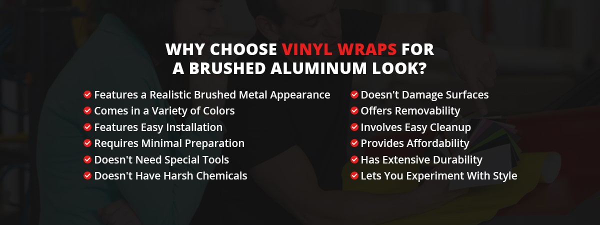 What Is Brushed Aluminum Vinyl?