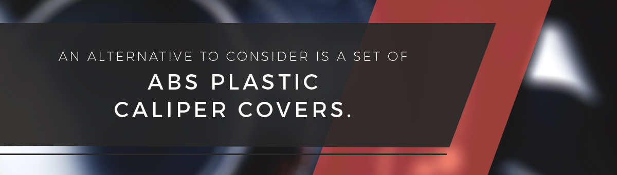 Plastic caliper covers