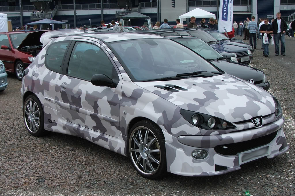 White Camouflage Wrap Films