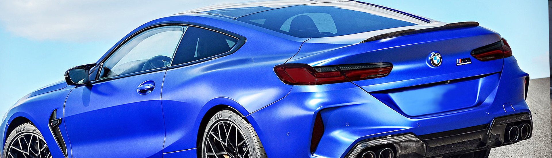 BMW M8 Tail Light Tint Covers