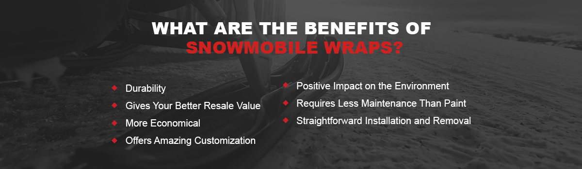 What Are the Benefits of Snowmobile Wraps