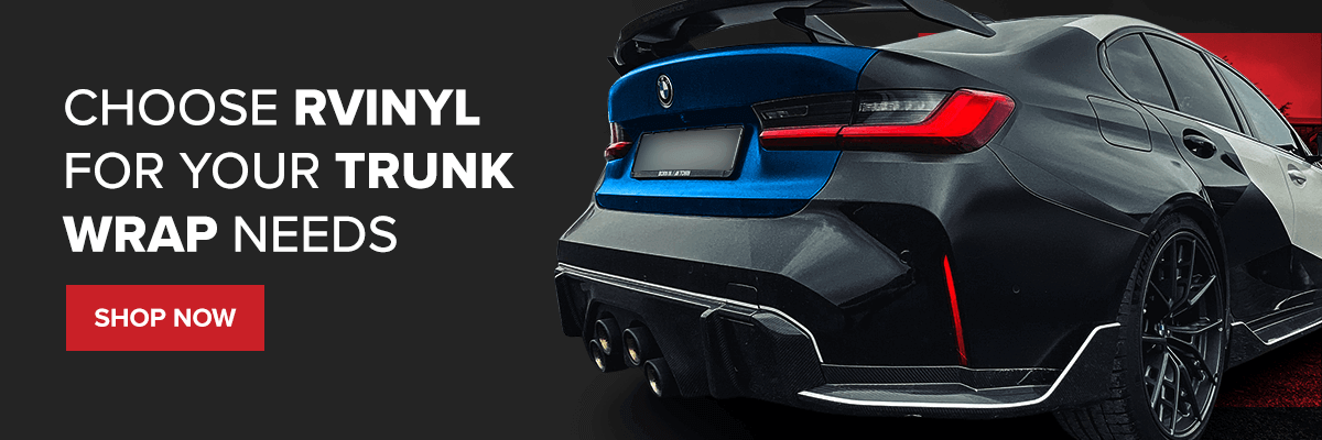 Choose Rvinyl for Your Trunk Wrap Needs