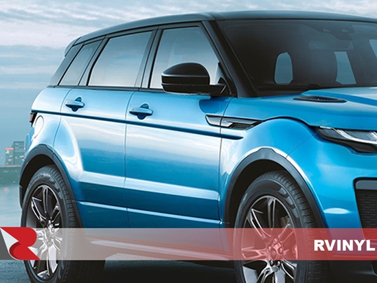 Land Rover Range Rover Evoque 2012-2019 4 Door Matte Black Pillar Post Covers