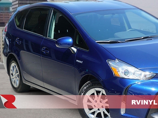 Toyota Prius 2012-2015 V Carbon Fiber Pillar Trims