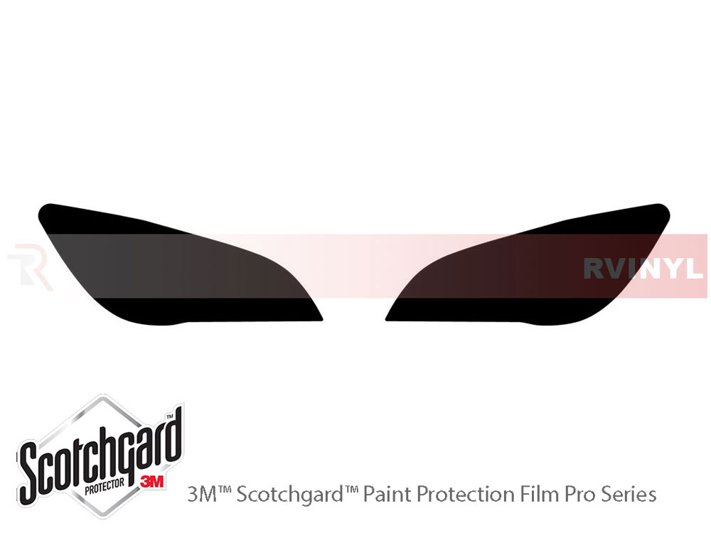 BMW 7-Series 2013-2015 3M Pro Shield Headlight Protecive Film