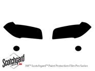 BMW X3 2004-2010 3M Pro Shield Headlight Protecive Film