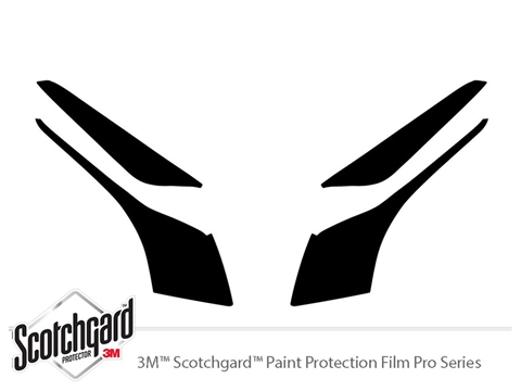 3M™ Cadillac ATS 2013-2019 Headlight Protection Film