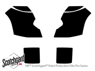 Cadillac CTS Sedan 2003-2007 3M Pro Shield Headlight Protecive Film