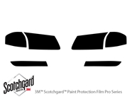 Chevrolet Impala 2000-2005 3M Pro Shield Headlight Protecive Film