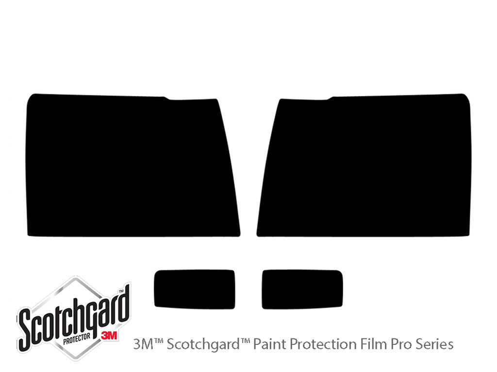 Chevrolet Silverado 2007-2014 3M Pro Shield Headlight Protecive Film