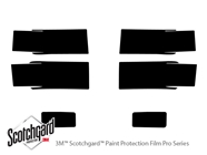 Chevrolet Silverado 2014-2015 3M Pro Shield Headlight Protecive Film