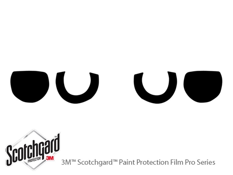3M™ Dodge Challenger 2015-2022 Headlight Protection Film